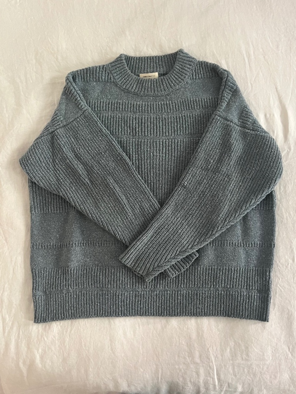 James st co cable knit sweater